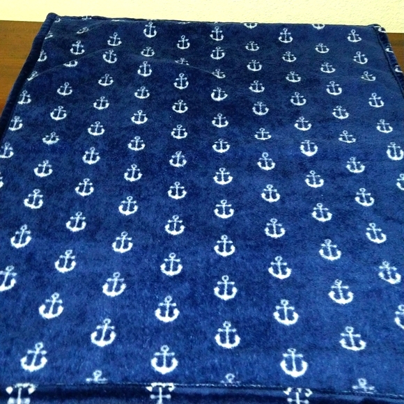 HB Baby Blanket Anchor Print - Picture 1 of 5